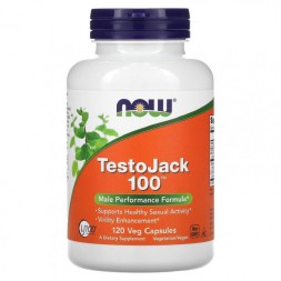 Препараты для повышения тестостерона NOW TestoJack 100  (120c.)
