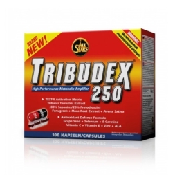 Препараты для повышения тестостерона All Stars Tribudex 250  (100 капс)