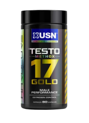 Препараты для повышения тестостерона USN Testo Methox Gold 17   (80 капс)